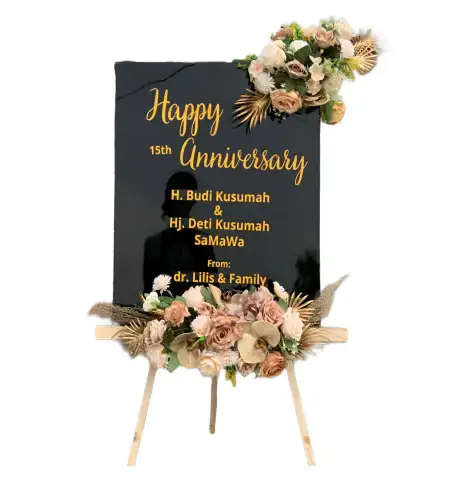 Papan Bunga Akrilik Ciandur